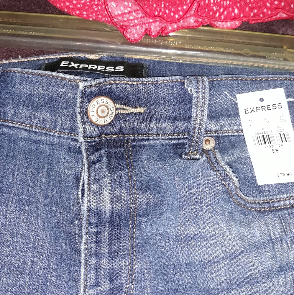 Regular/ light wash 8s Express jeans